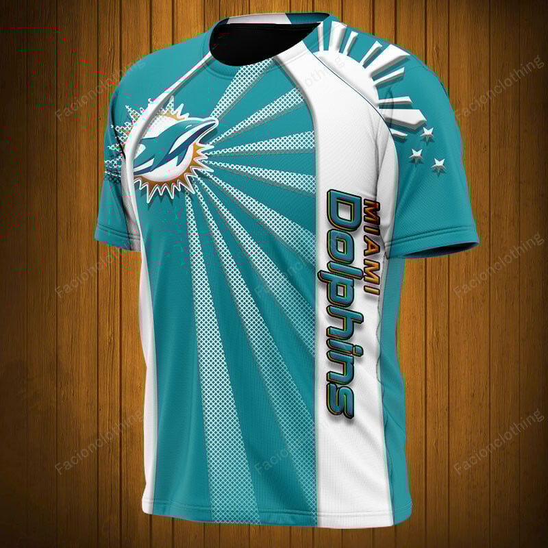 Sportswearmerch Miami Dolphins NFL T-shirt Personalized For Fan