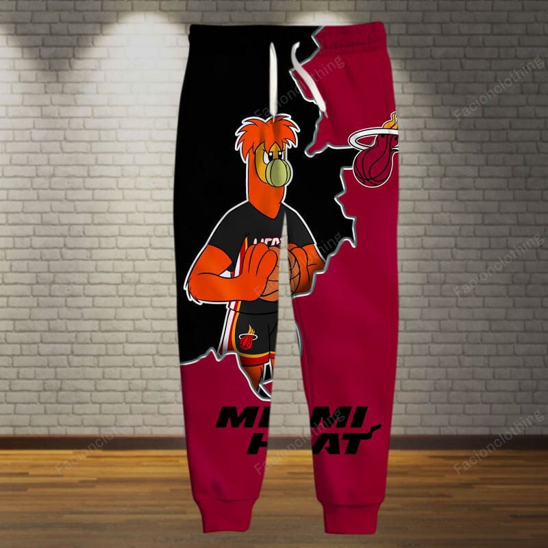 Sportswearmerch Miami Heat NBA Personalized Long Pant For Fan