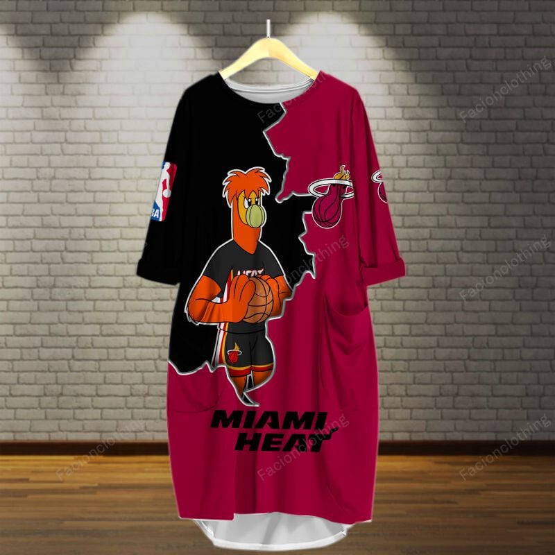 Sportswearmerch Miami Heat NBA Personalized Pocket Tanktop For Fan
