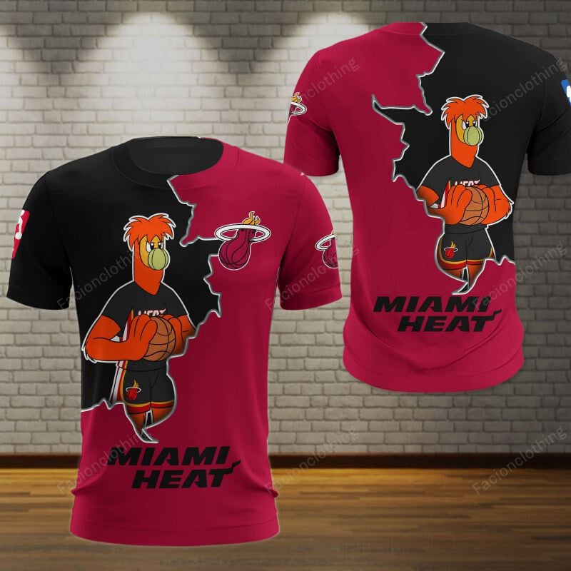 Sportswearmerch Miami Heat NBA Personalized T-shirt For Fan