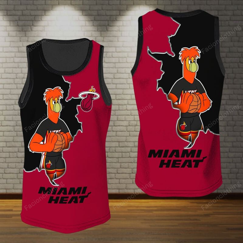Sportswearmerch Miami Heat NBA Personalized Tanktop For Fan