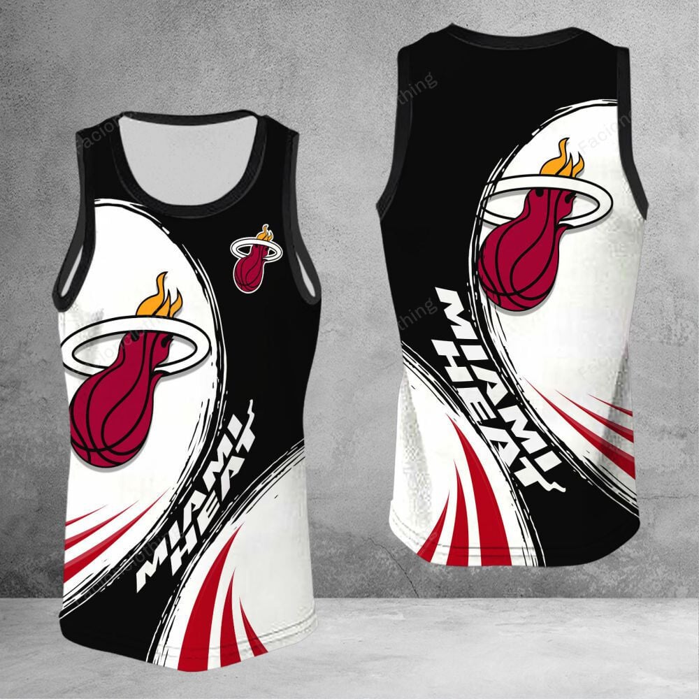 Sportswearmerch Miami Heat NBA Personalized Tanktop For Fan