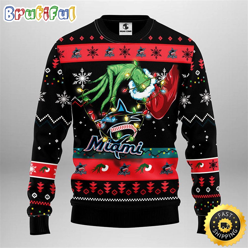 Sportswearmerch Miami Marlins MLB Christmas Sweater For Fan