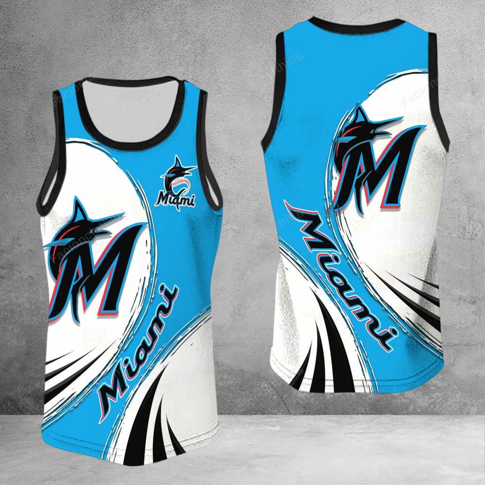 Sportswearmerch Miami Marlins MLB Personalized Tanktop For Fan