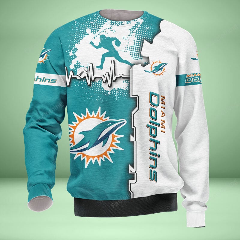 Sportswearmerch Miami Miami Dolphins NFL Personalized Sweater For Fan