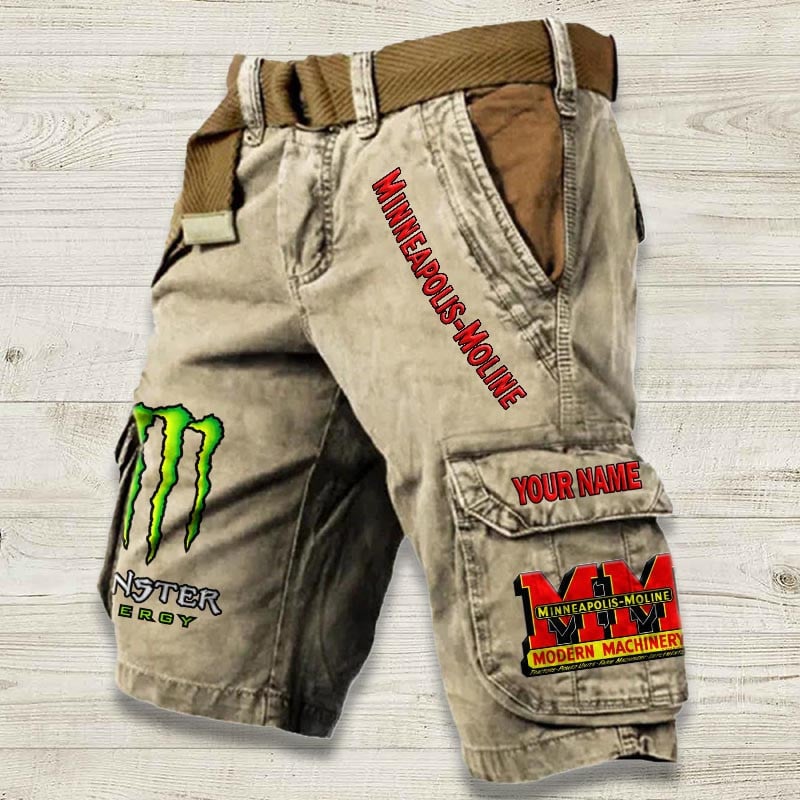 Sportswearmerch Minneapolis Moline Tractor Denim Short For Fan