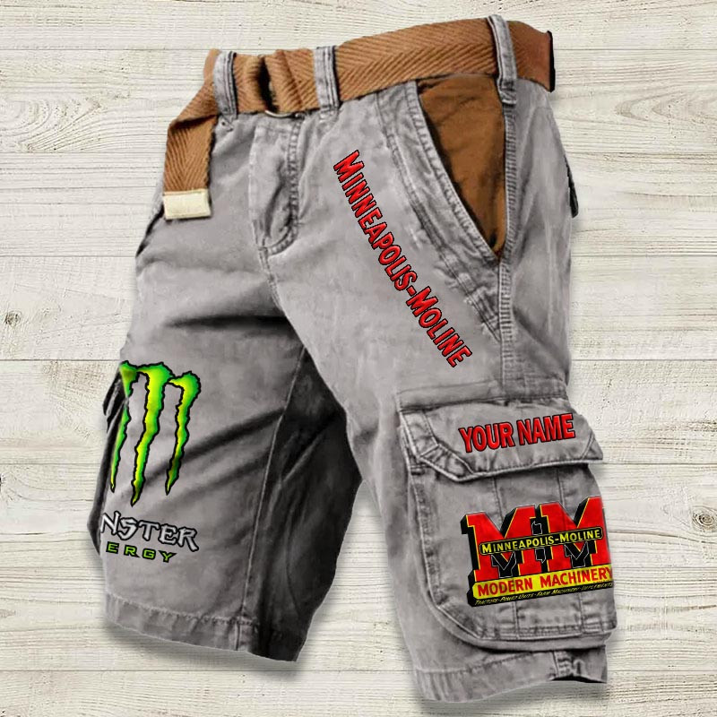 Sportswearmerch Minneapolis Moline Tractor Denim Short For Fan