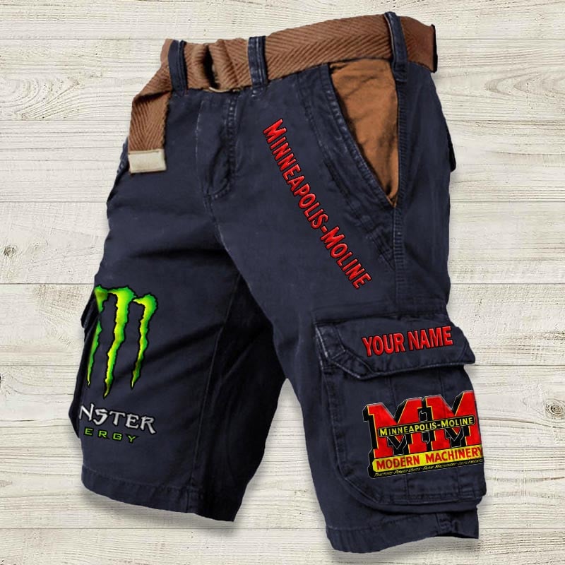 Sportswearmerch Minneapolis Moline Tractor Denim Short For Fan