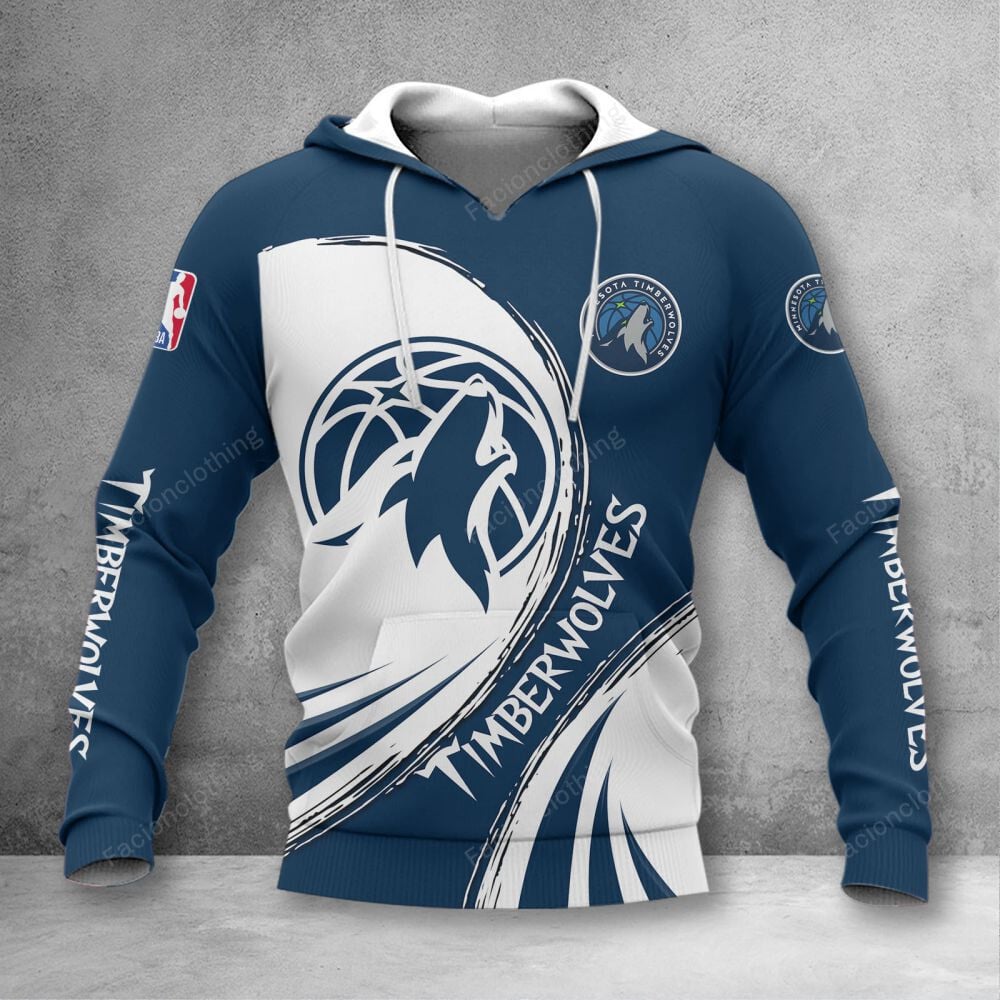 Sportswearmerch Minnesota Timberwolves NBA Personalized Hoodie For Fan