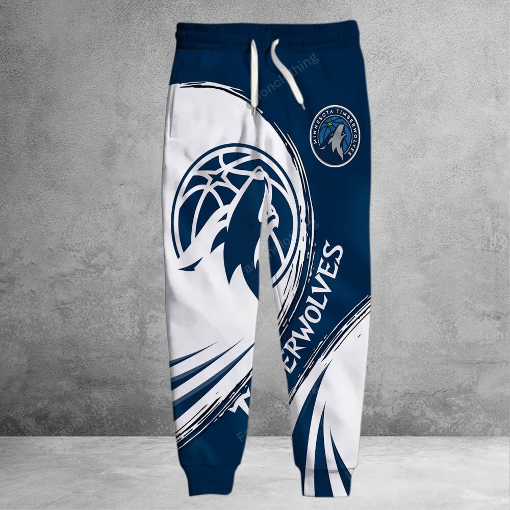 Sportswearmerch Minnesota Timberwolves NBA Personalized Long Pant For Fan