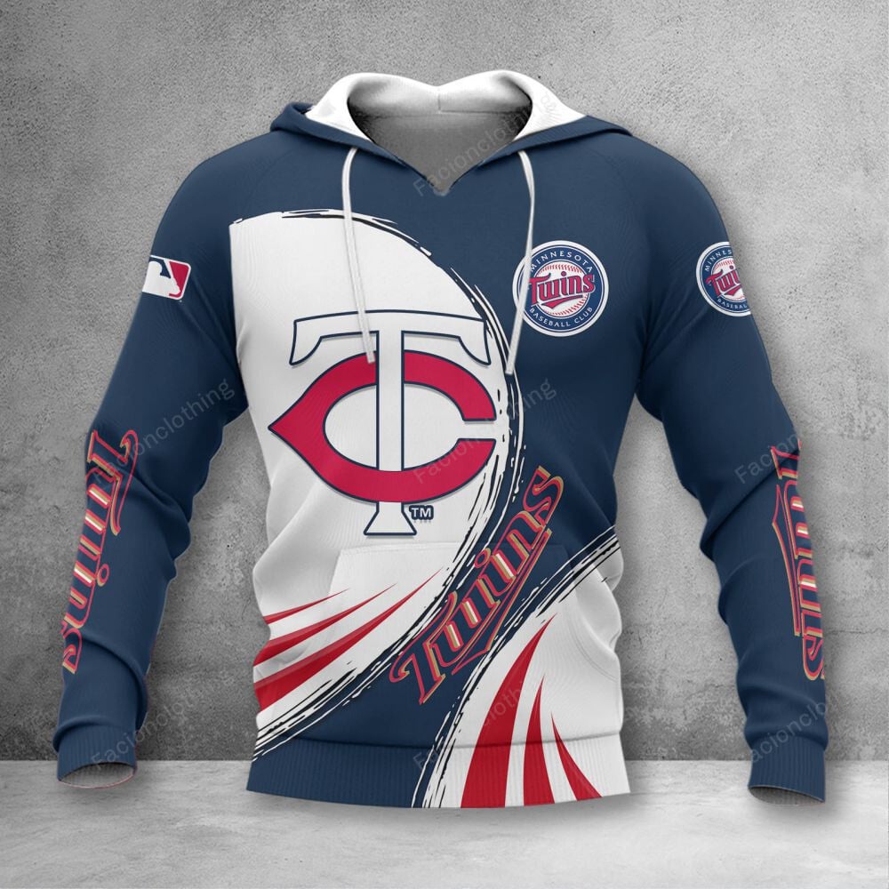 Sportswearmerch Minnesota Twins MLB Personalized Hoodie For Fan