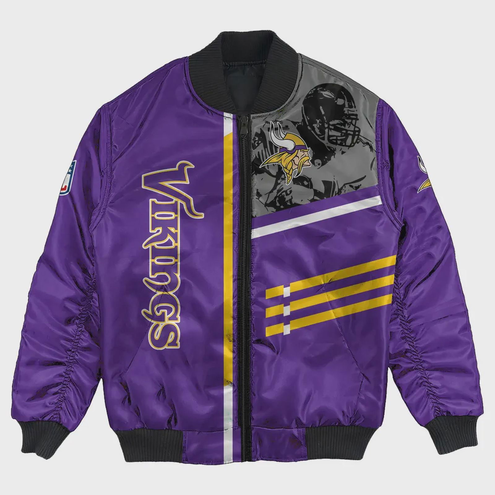 Sportswearmerch Minnesota Vikings NFL Bomber Jacket For Fan