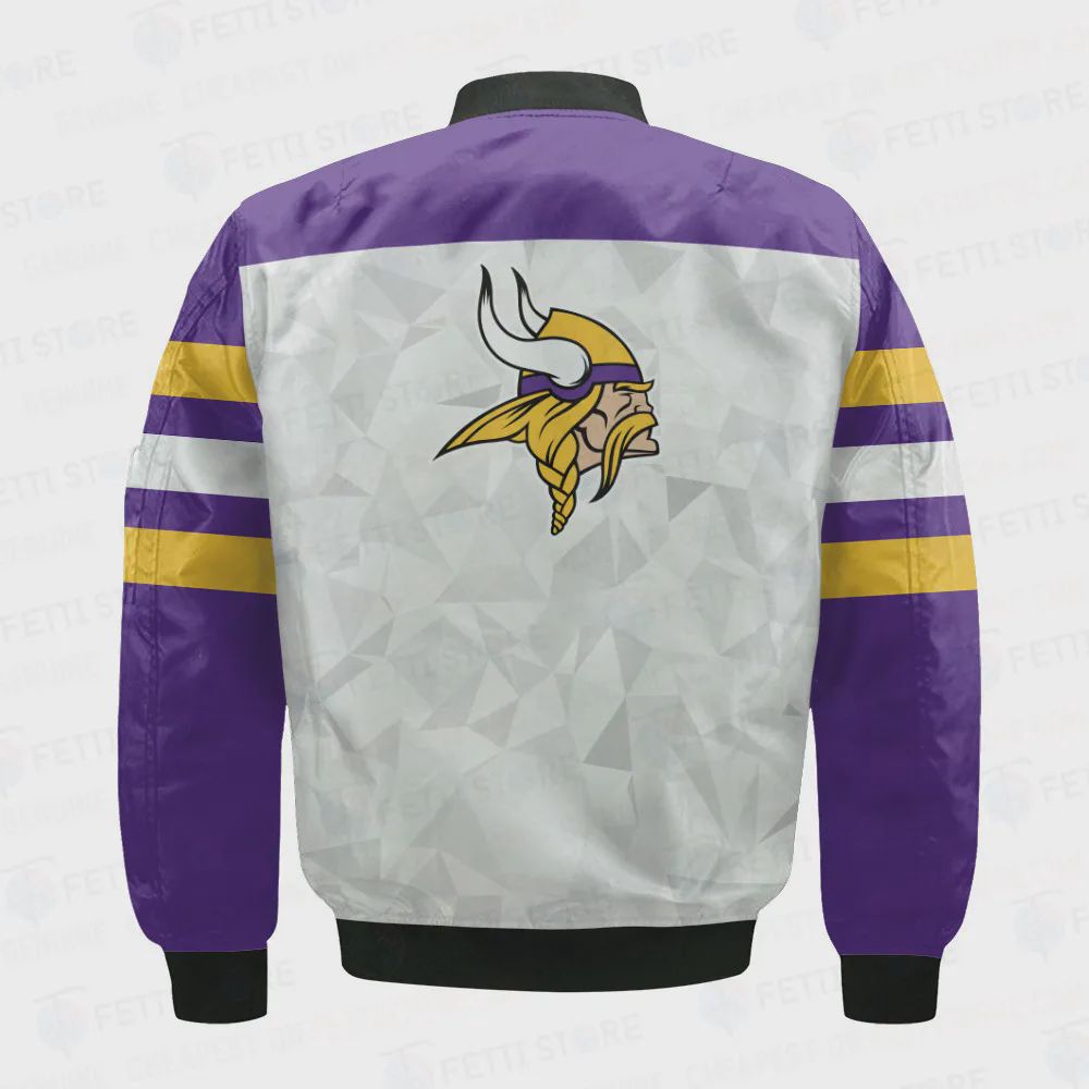 Sportswearmerch Minnesota Vikings NFL Bomber Jacket For Fan