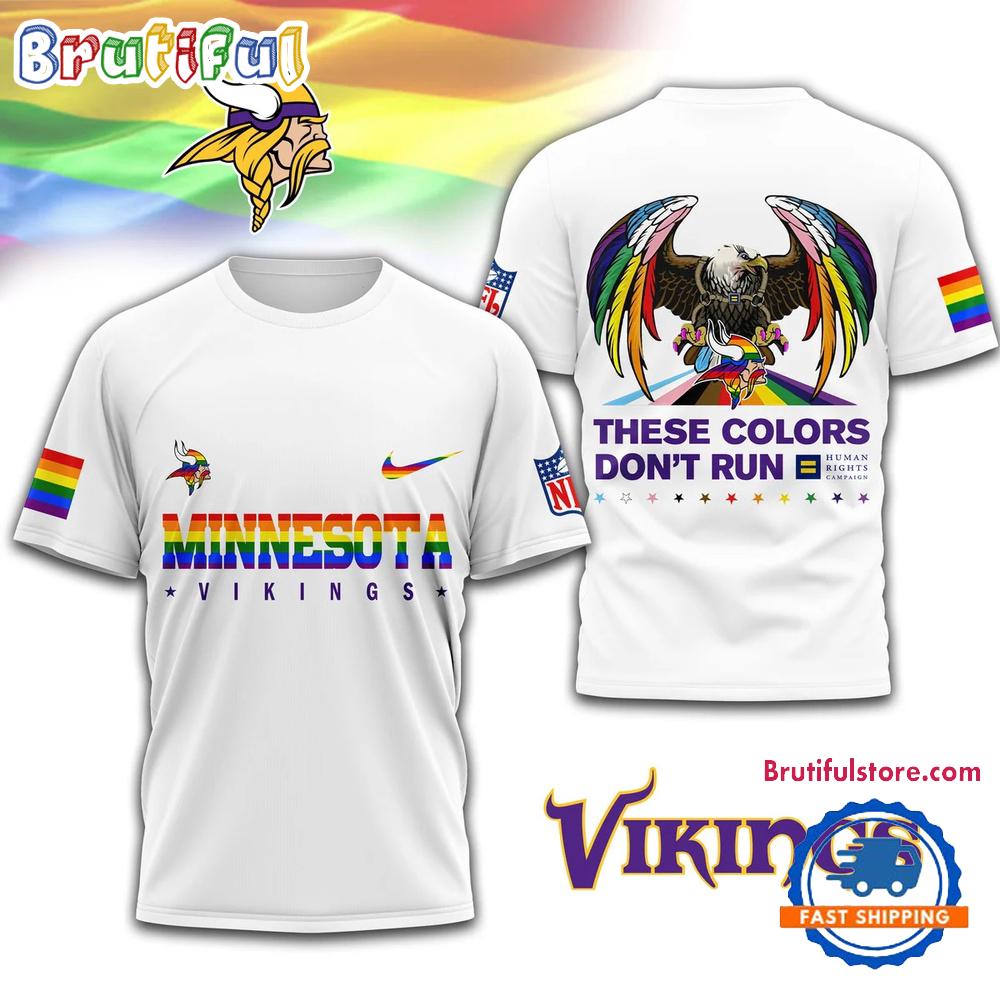 Sportswearmerch Minnesota Vikings NFL Campaign LGBT T-Shirt For Fan