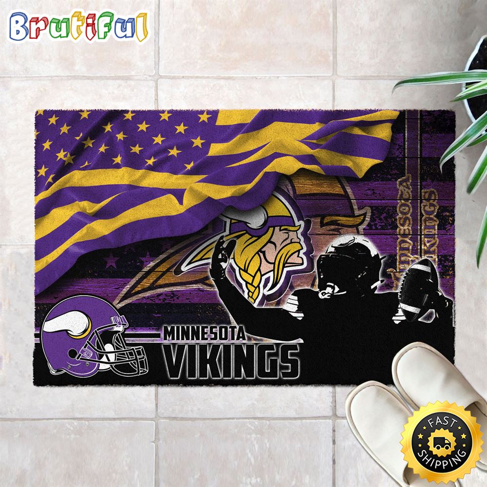 Sportswearmerch Minnesota Vikings NFL Doormat For Fan