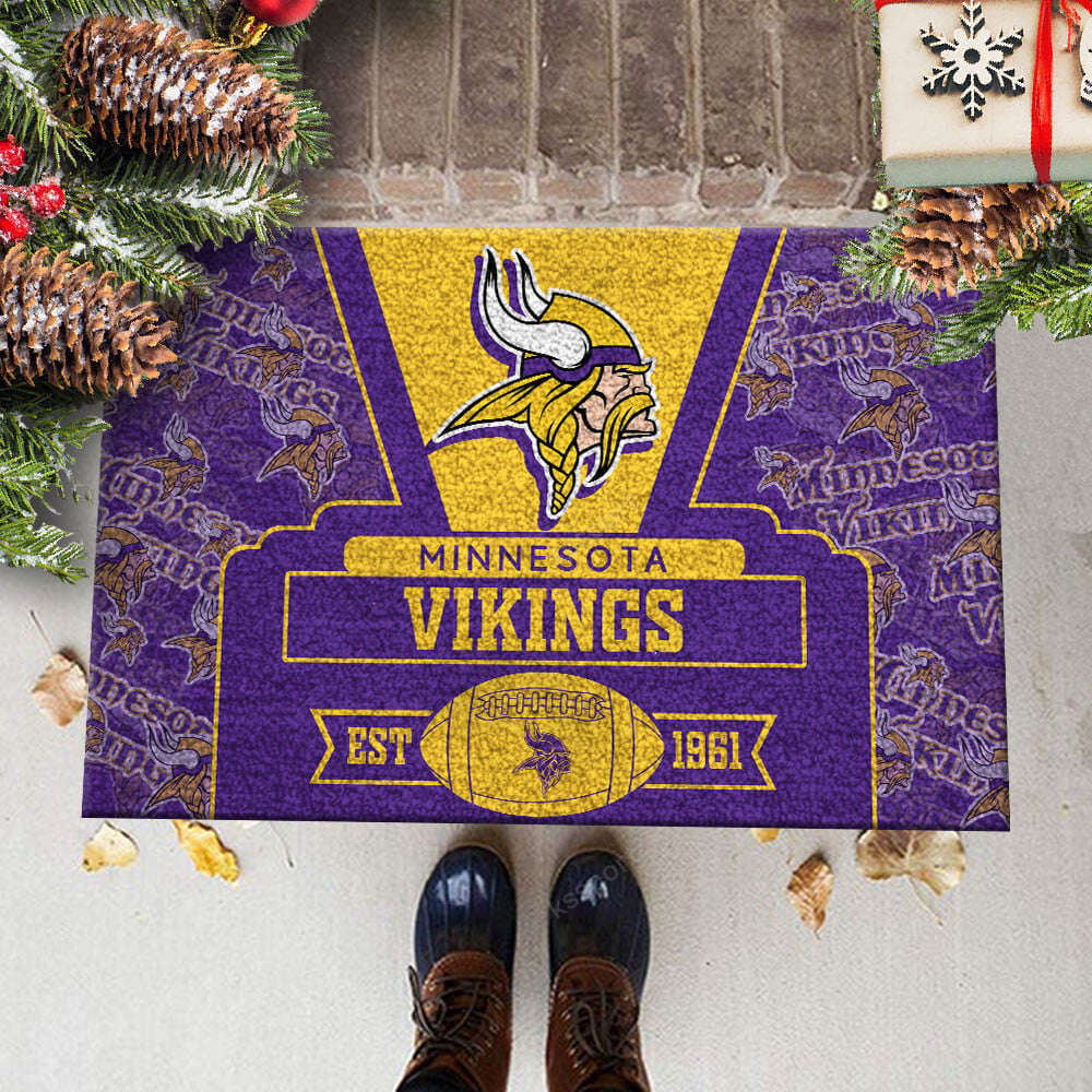 Sportswearmerch Minnesota Vikings NFL Doormat For Fan