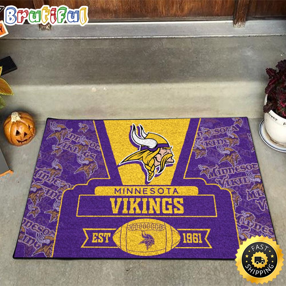 Sportswearmerch Minnesota Vikings NFL Doormat For Fan