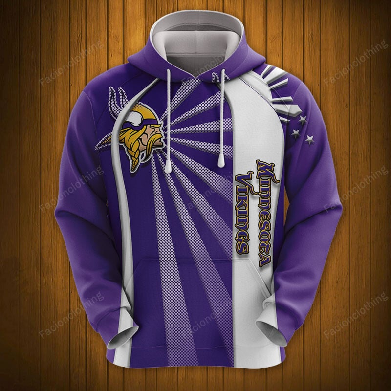 Sportswearmerch Minnesota Vikings NFL Hoodie Personalized For Fan