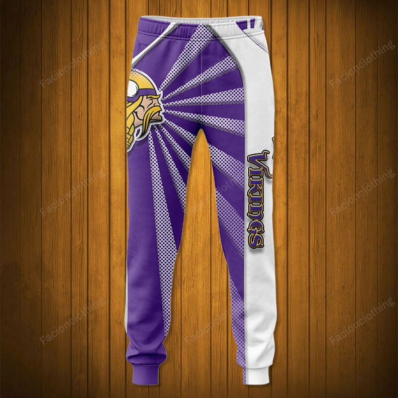 Sportswearmerch Minnesota Vikings NFL Long Pant Personalized For Fan