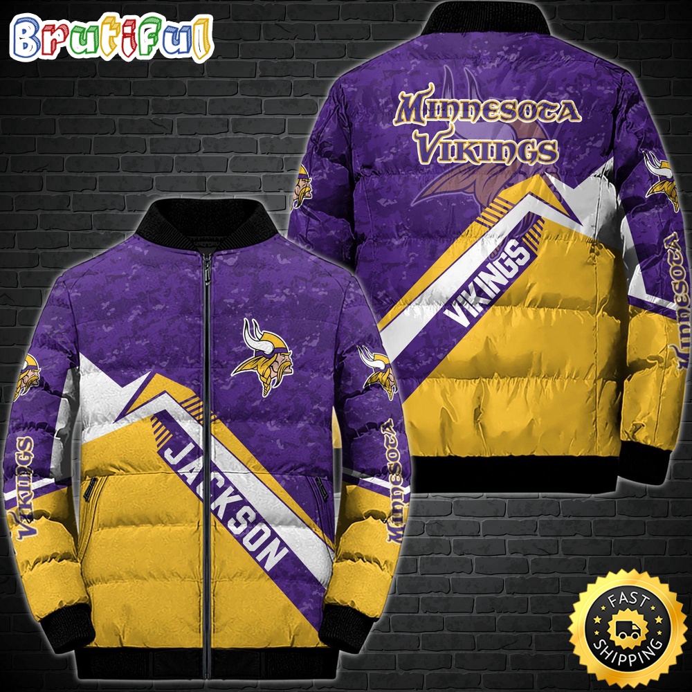 Sportswearmerch Minnesota Vikings NFL Sport Down Puffer Jacket For Fan