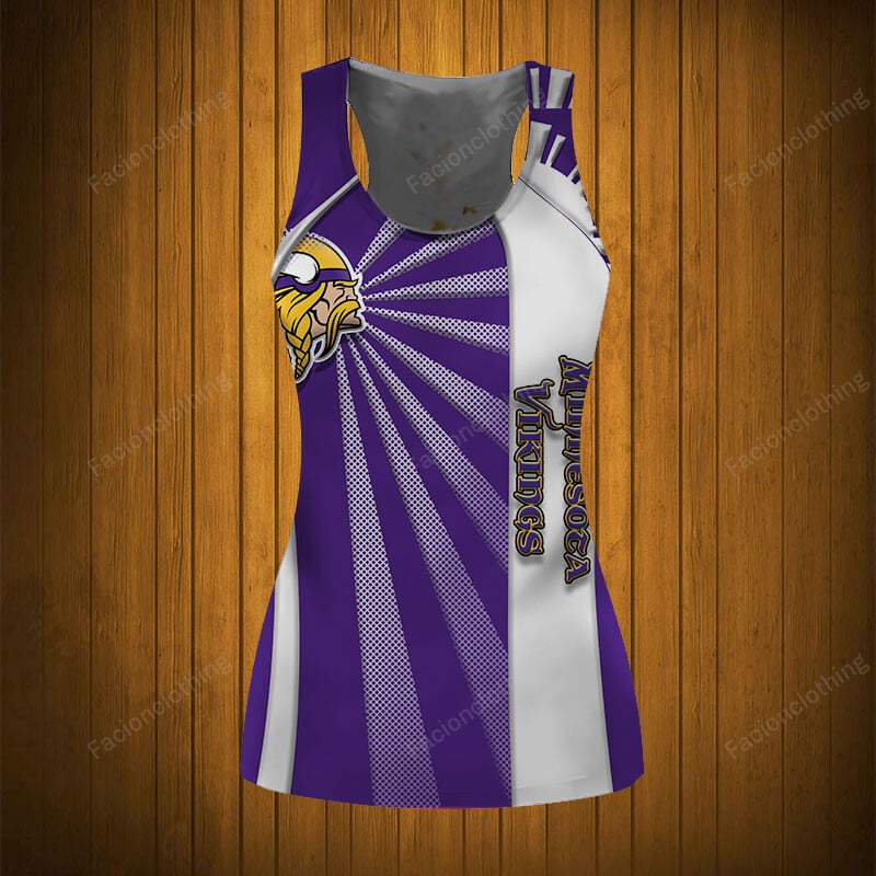 Sportswearmerch Minnesota Vikings NFL Women Tanktop Personalized For Fan