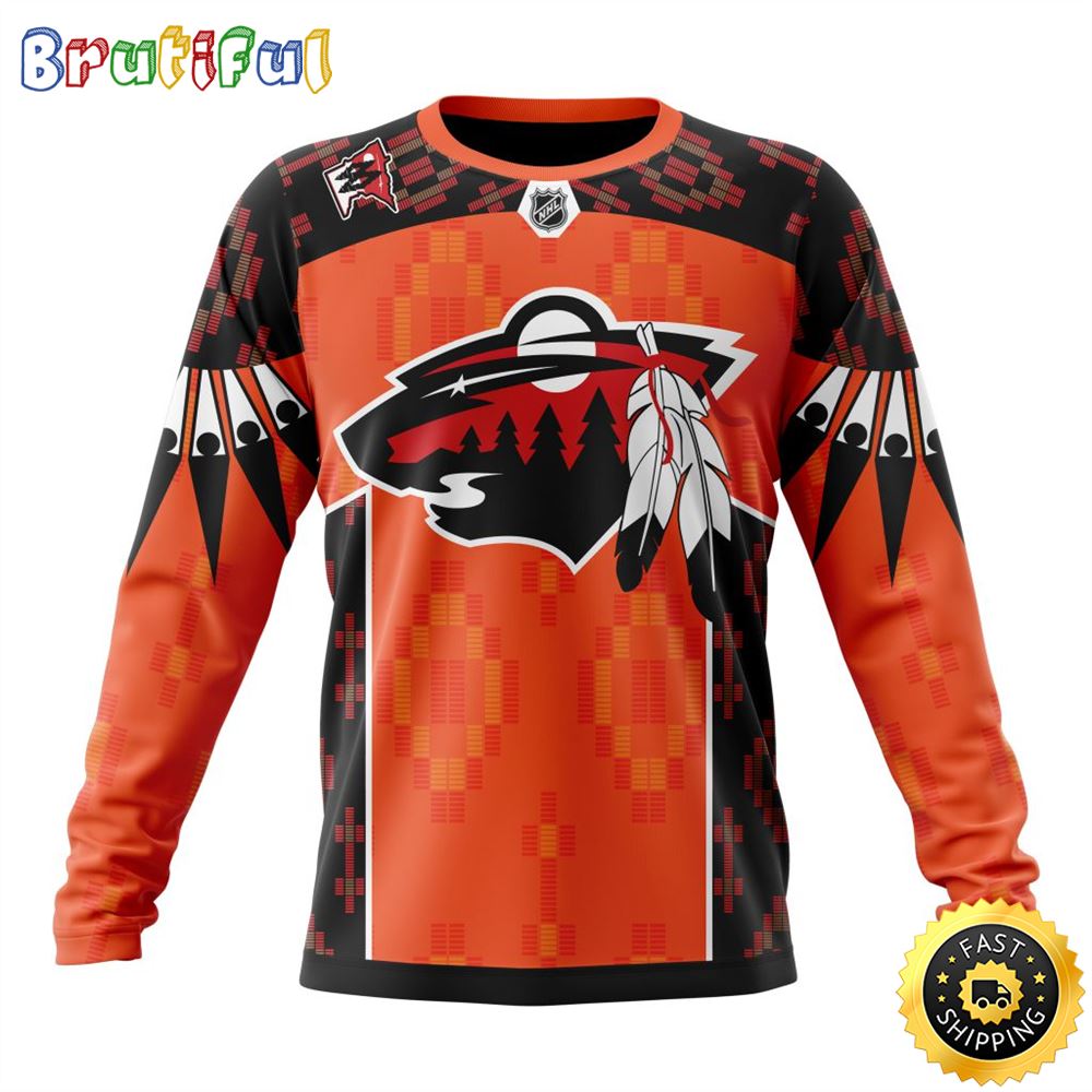 Sportswearmerch Minnesota Wild NHL Personalized Sweater For Fan