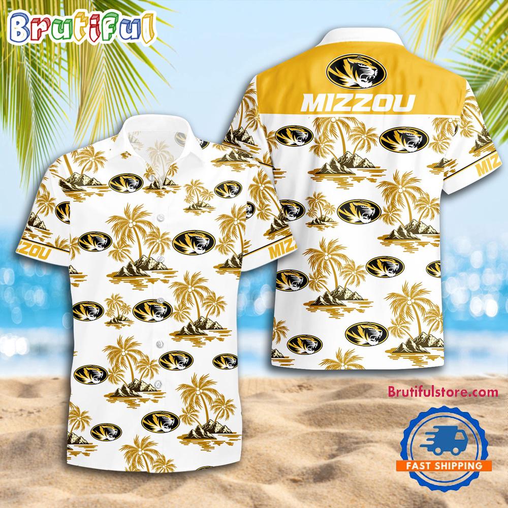 Sportswearmerch Missouri Tigers NCAA Summer Personalized Hawaiian Shirt For Fan