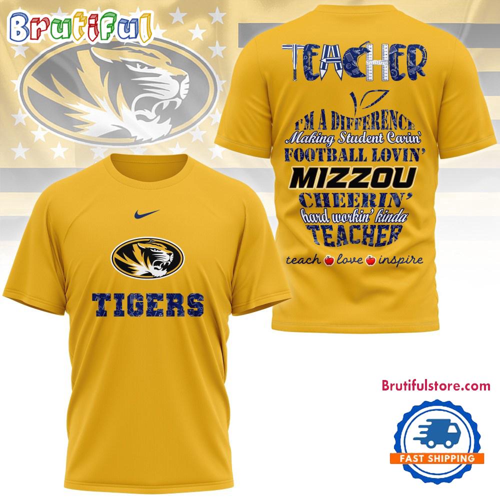 Sportswearmerch Missouri Tigers NCAA Teacher Pride T-Shirt For Fan