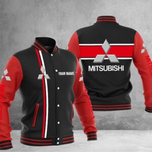 Sportswearmerch Mitsubishi Car Baseball Jacket For Fan