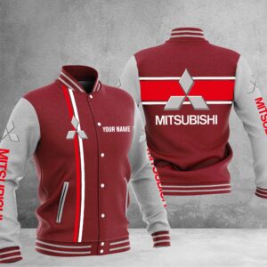 Sportswearmerch Mitsubishi Car Baseball Jacket For Fan