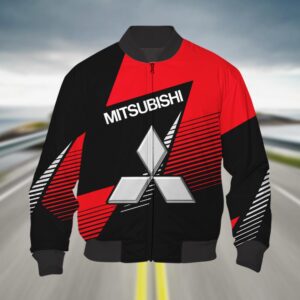 Sportswearmerch Mitsubishi Car Bomber Jacket For Fan