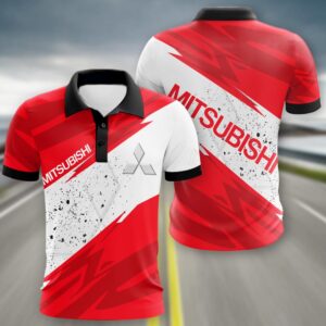 Sportswearmerch Mitsubishi Car Polo Shirt For Fan