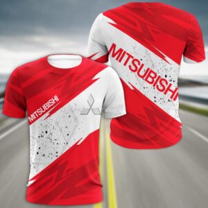 Sportswearmerch Mitsubishi Car T-shirt For Fan