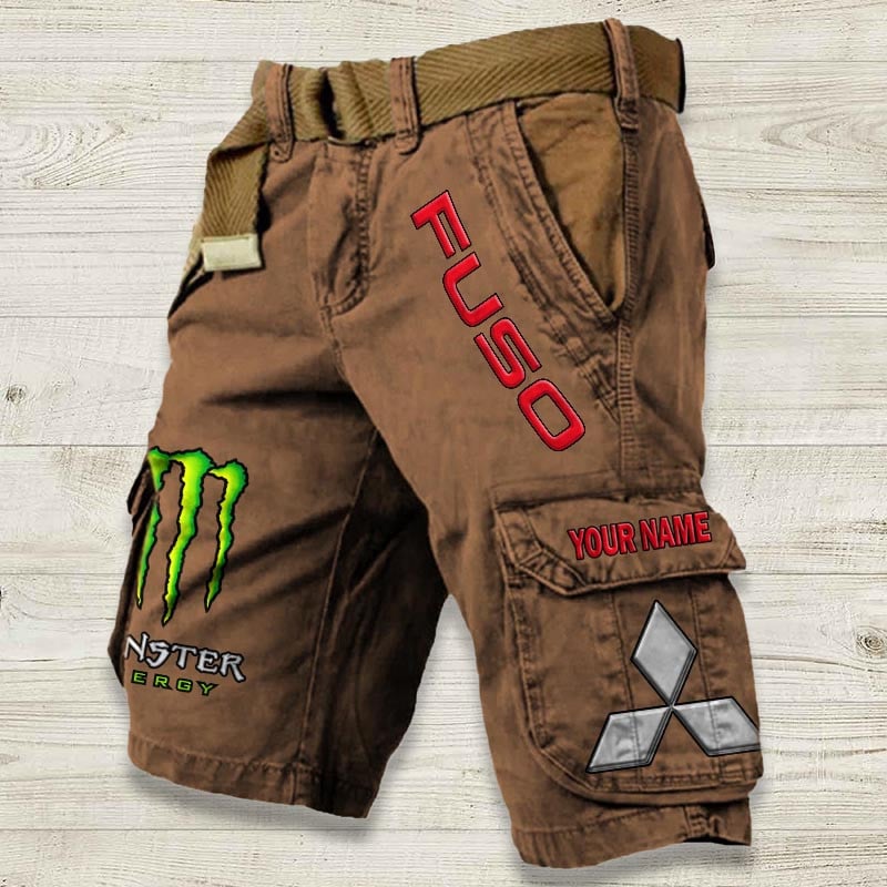 Sportswearmerch Mitsubishi Fuso Truck Denim Short For Fan
