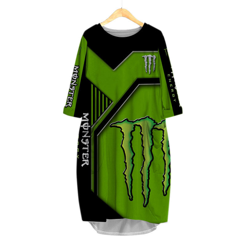 Sportswearmerch Monster energy Personalized Fashion Pocket Dress For Fan
