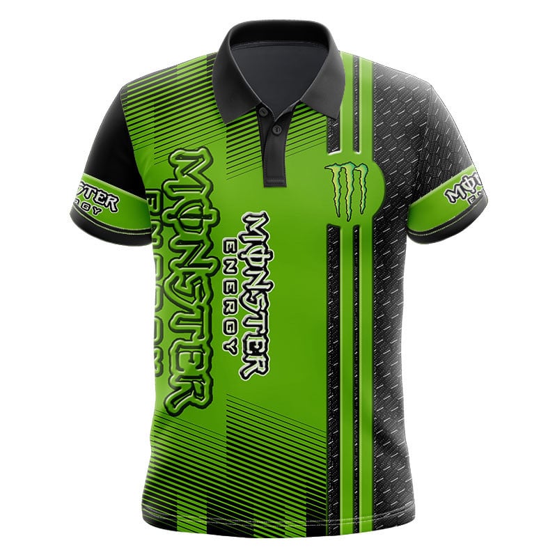 Sportswearmerch Monster energy Personalized Fashion Polo Shirt For Fan