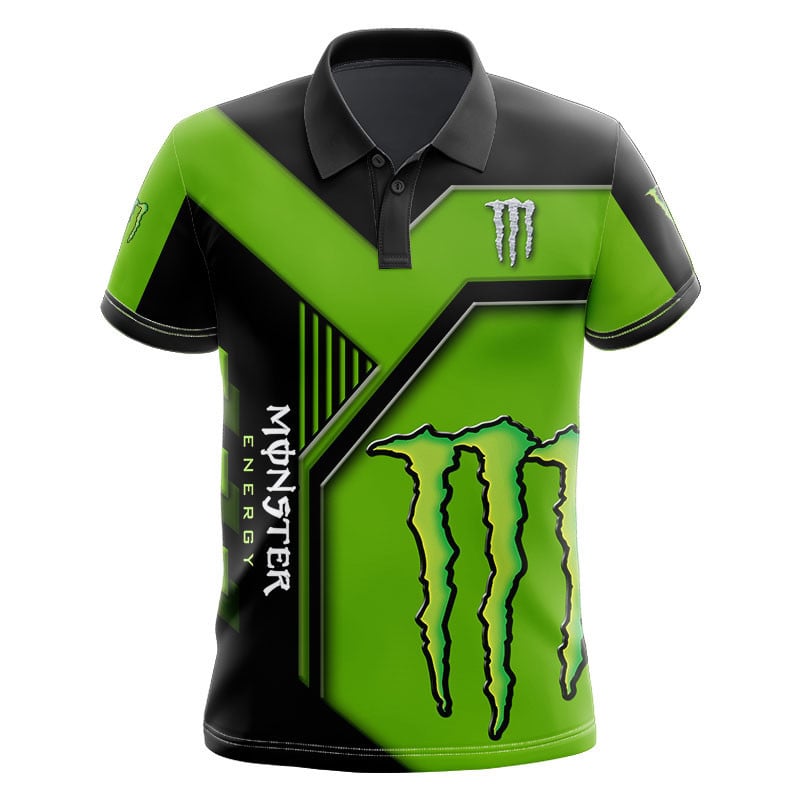 Sportswearmerch Monster energy Personalized Fashion Polo Shirt For Fan