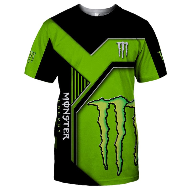 Sportswearmerch Monster energy Personalized Fashion T-shirt For Fan