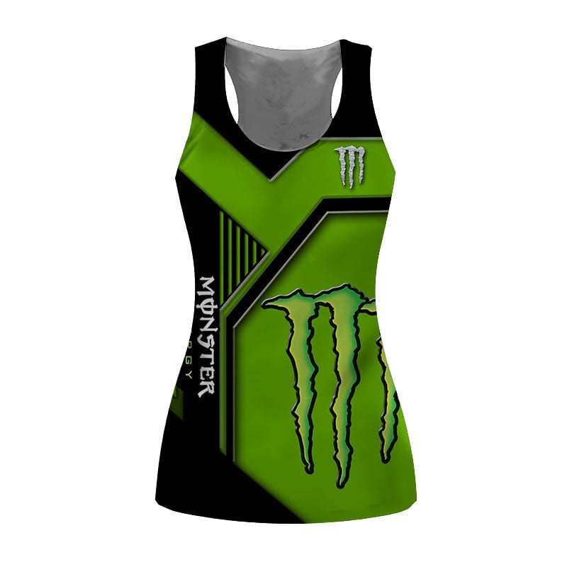 Sportswearmerch Monster energy Personalized Fashion Women Tanktop For Fan