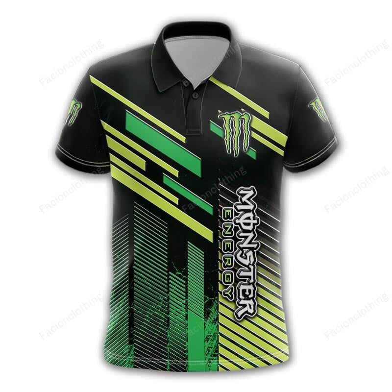 Sportswearmerch Monster Energy Personalized Polo For Fan