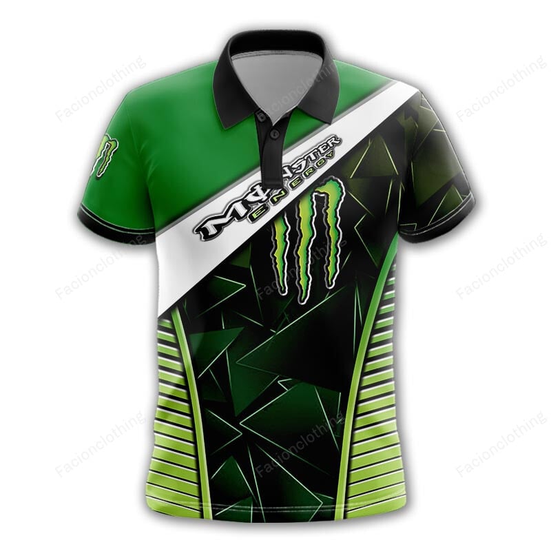 Sportswearmerch Monster Energy Personalized Polo For Fan