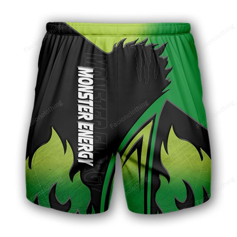 Sportswearmerch Monster Energy Personalized Short Pant For Fan