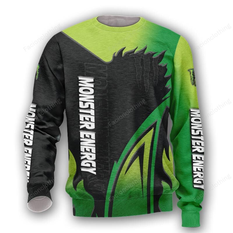 Sportswearmerch Monster Energy Personalized Sweater For Fan