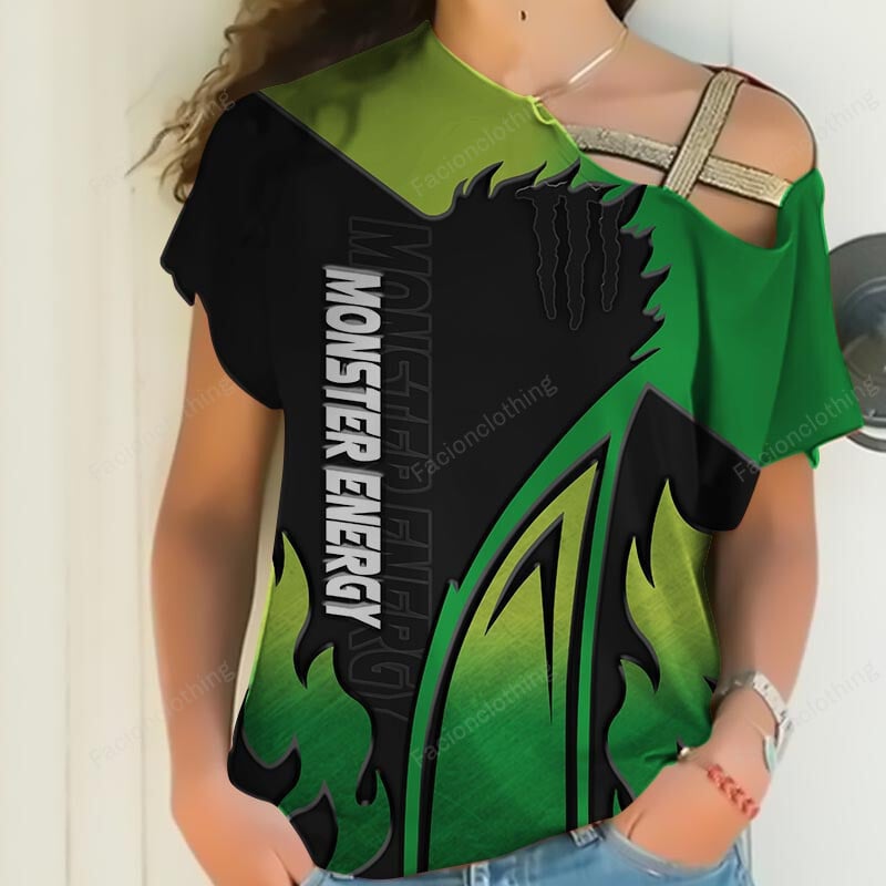Sportswearmerch Monster Energy Personalized Women Shirt For Fan