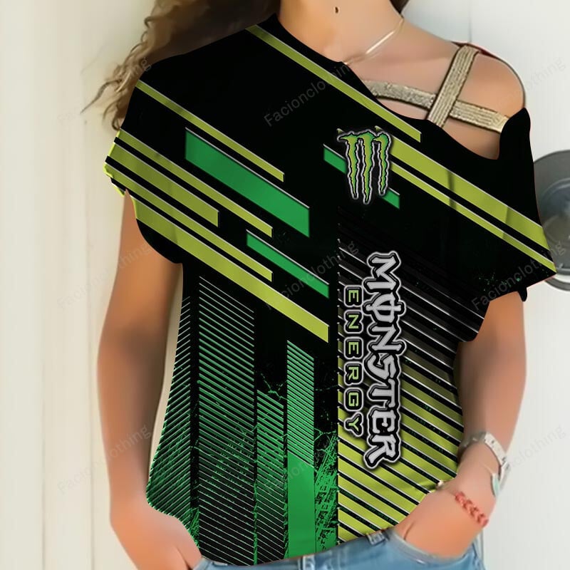 Sportswearmerch Monster Energy Personalized Women Shirt For Fan