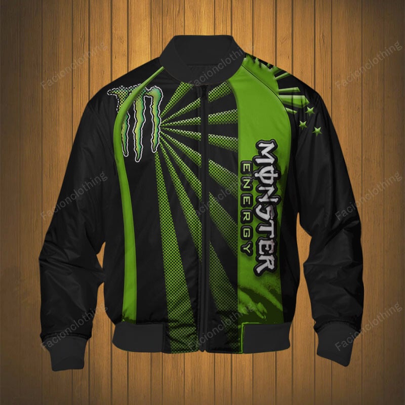 Sportswearmerch Monster Personalized Fashion Bomber Jacket For Fan