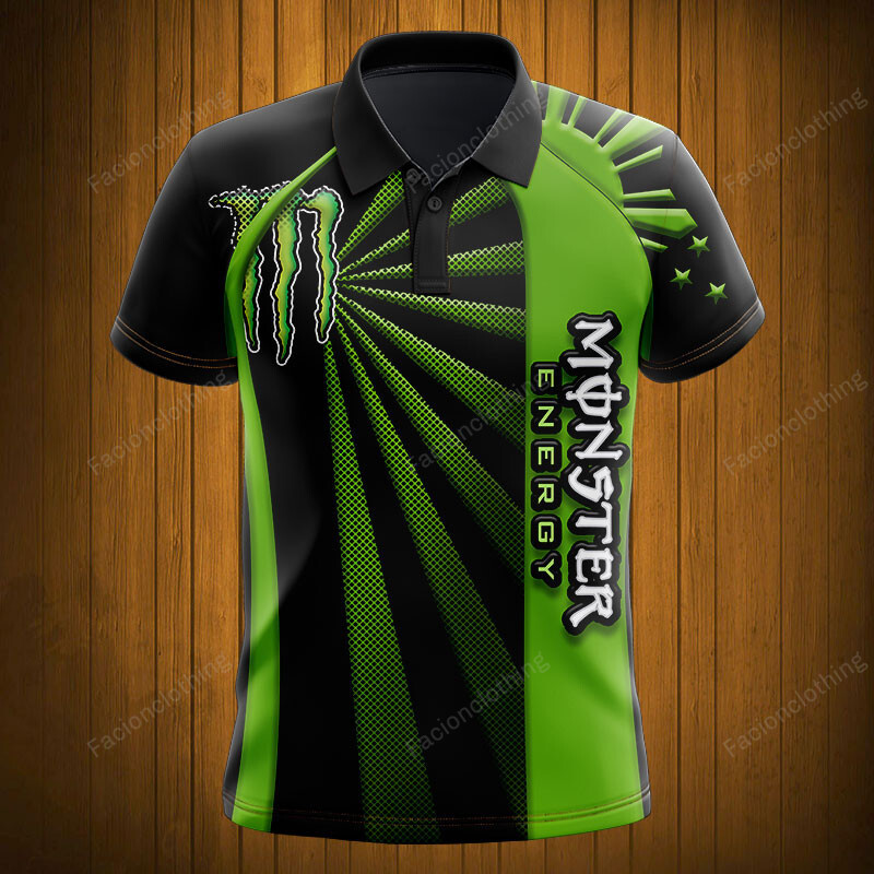 Sportswearmerch Monster Personalized Fashion Polo Shirt For Fan