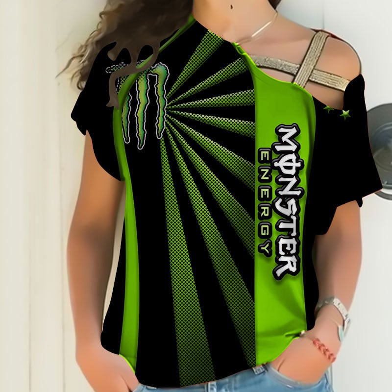 Sportswearmerch Monster Personalized Fashion Strapless Short Sleeve For Fan