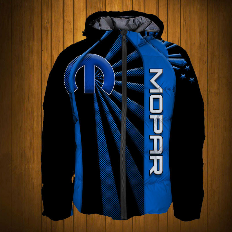 Sportswearmerch Mopar Car Personalized Fashion Puffer Jacket For Fan