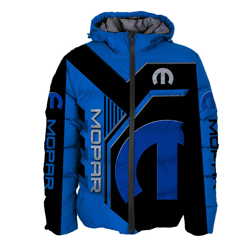 Sportswearmerch Mopar Car Personalized Fashion Puffer Jacket For Fan